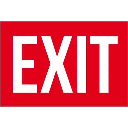 Exit Sign (Red)